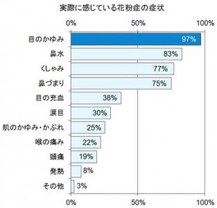 目の花粉症対策